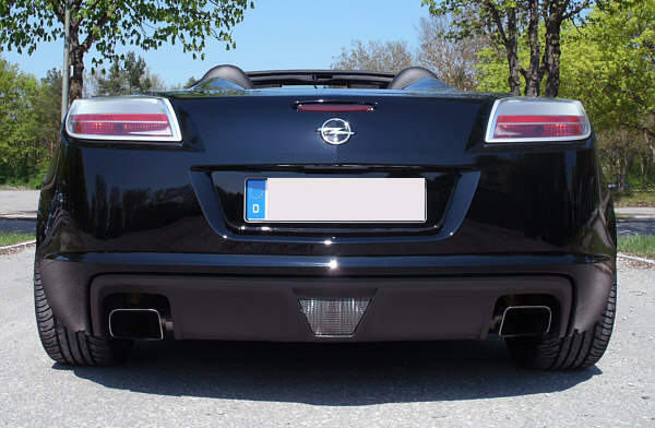 Opel GT Heck